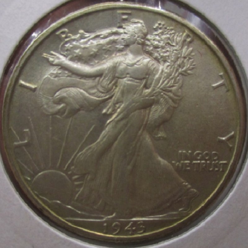 Αμερική ασημενιο half dollar 1943 D