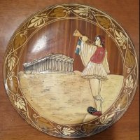 Greek ceramic plate