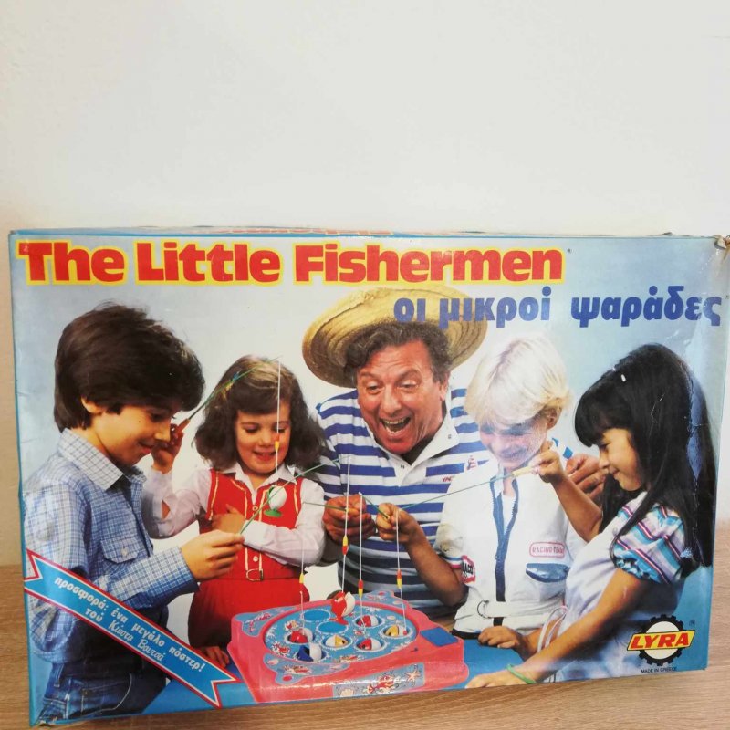 Greece board game, 80's the little fishermen , Lyra