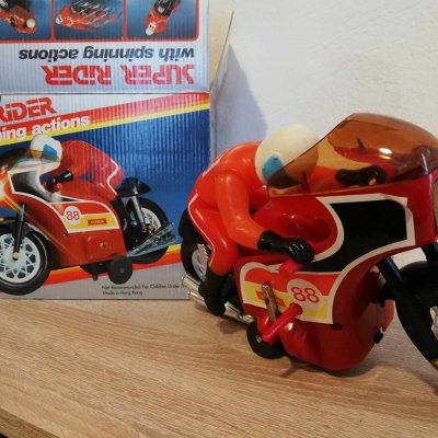 Παιχνιδι - διακοσμητικο super rider with spinning actions