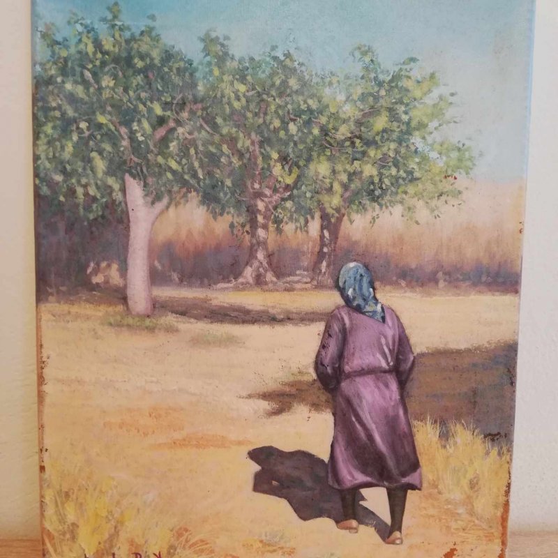 Χειροποίητη ελαιογραφία σε καμβά