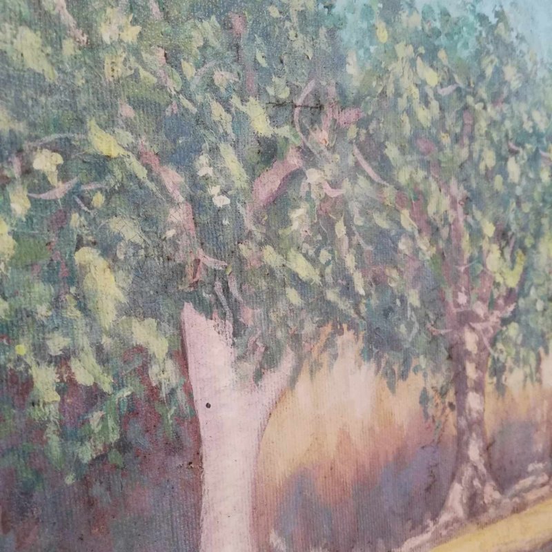 Χειροποίητη ελαιογραφία σε καμβά