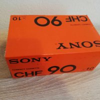 Sealed box of 10 tapes SONY EHF 90