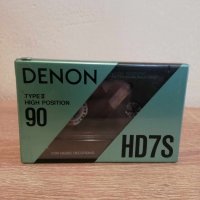 Sealed tape, cassette, denon HD7S 90