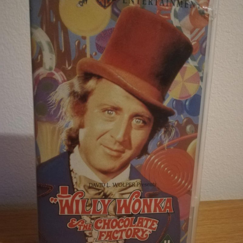 Βιντεοκασετα,VHS, Willy Wonka and the chocolate factory