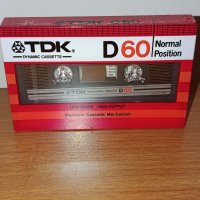  TDK sealed Tape,Cassette, D60 , Normal Position