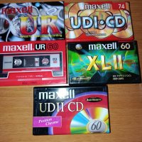 Lot of 11 sealed cassettes,tapes,  Maxell, all different