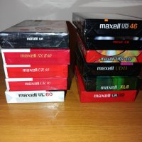 Lot of 11 sealed cassettes,tapes,  Maxell, all different