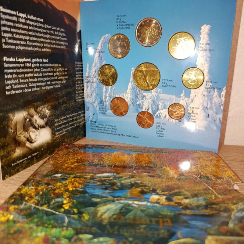 Φινλανδιa, επίσημο μπλίστερ σετ ευρώ 2003