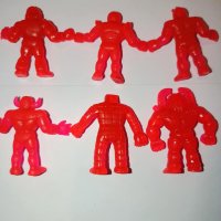 Exogini, El Greco, Hassbro lot of 6 red figures