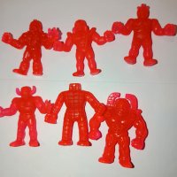 Exogini, El Greco, Hassbro lot of 6 red figures