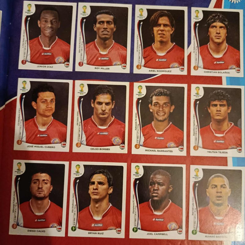 Sticker album  Panini World Cup 2014 ,100% complete