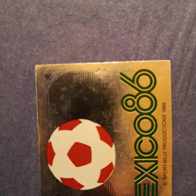 Panini Mexico 86 World cup sticker no.2, logo 