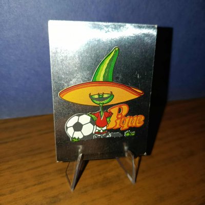 Αυτοκόλλητο panini, World Cup Mexico 86, No.3 , σήμα μασκότ Πικέ