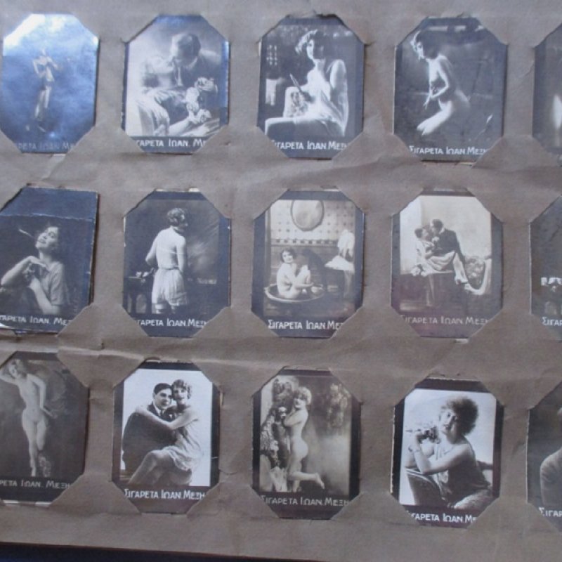 Greece rare album MEXIS, Μεξης, cards- photographs, 1920's