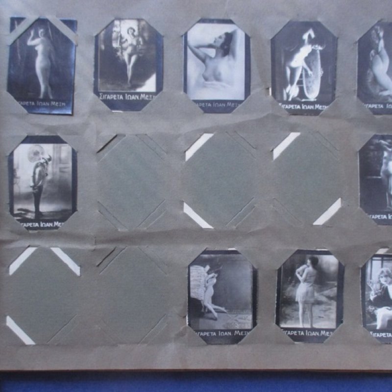 Greece rare album MEXIS, Μεξης, cards- photographs, 1920's