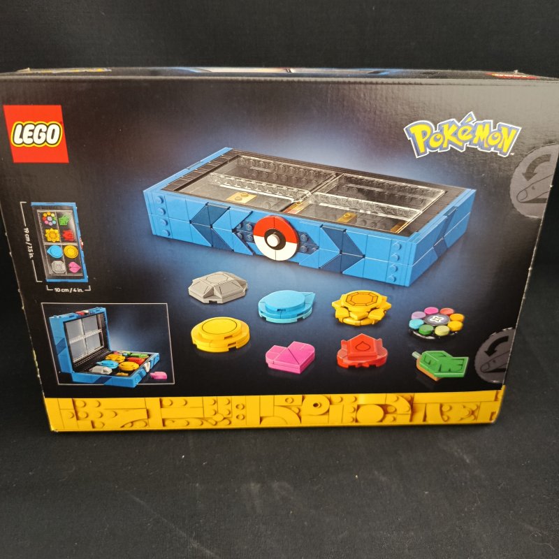 Lego Pokemon Kanto region badge collection 