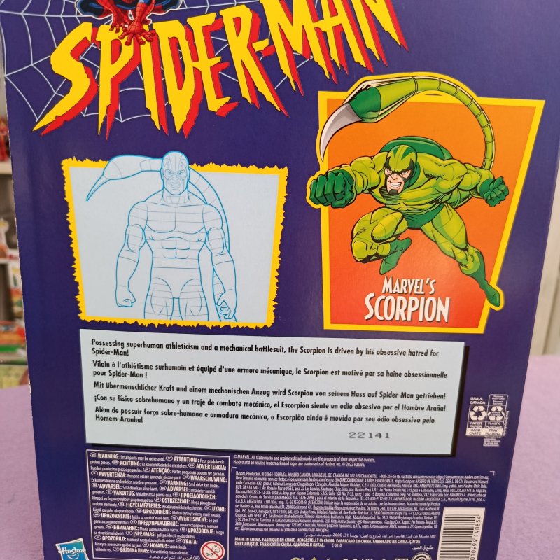 Φιγούρα Hasbro Marvel Legends Series Scorpion Spiderman