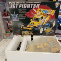 Vintage τηλεκατευθυνόμενο Taiyo Jet Fighter