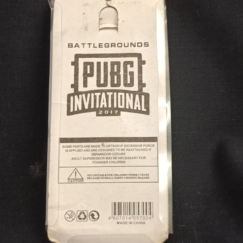 Τρισδιάστατο σφραγισμένο μπρελόκ PUGB battlegrounds 2017, μπρονζέ