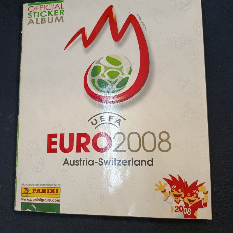 Αλμπουμ Panini, Euro 2008, πλήρες