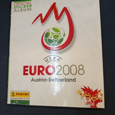 Album Panini, Euro 2008 full