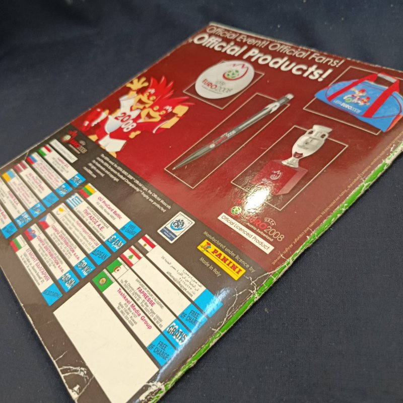 Αλμπουμ Panini, Euro 2008, πλήρες