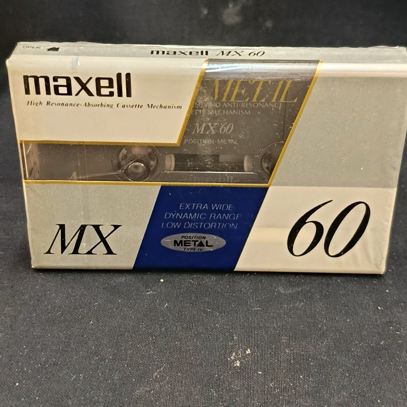 Σφραγισμένη κασετα ηχου, Maxell MX60 position metal