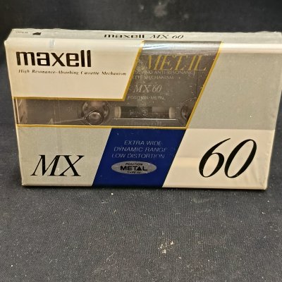 Σφραγισμένη κασετα ηχου, Maxell MX60 position metal