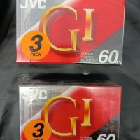 6 σφραγισμενες κασετες ηχου JVC GI 60 normal position
