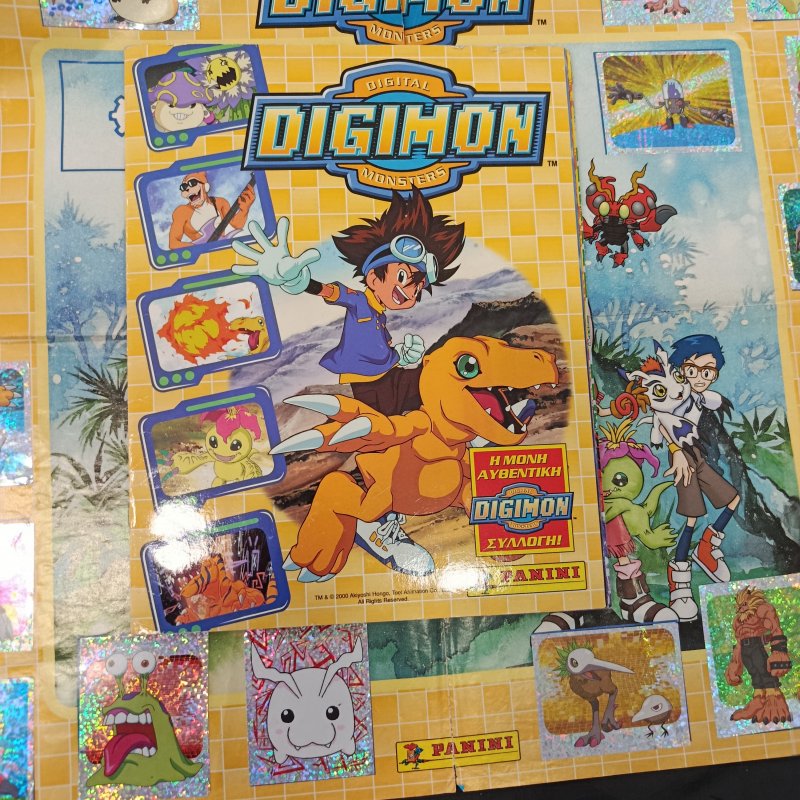 Αλμπουμ Panini, Digimon, με την αφισα