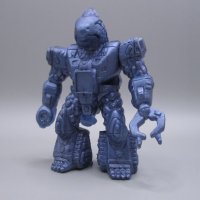 Battle beast, blue metallic turtle